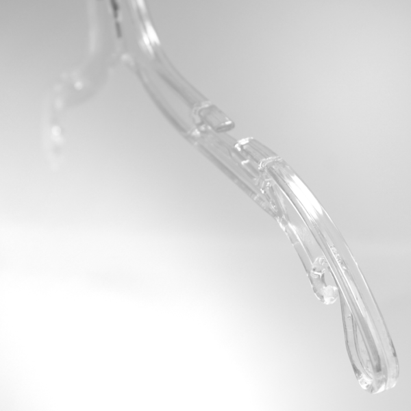 Ganchos De Plástico Sencillos Para Ropa, Corte Cristal Transparente - 30 piezas - Image 4