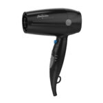 Secadora Negra Mango Plegable Sunbeam