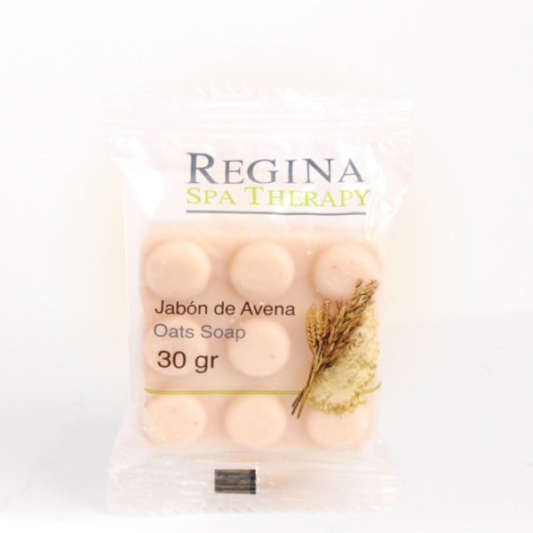 250 piezas de Jabón De Masaje Avena Flow Pack Regina 30 gr - Image 3