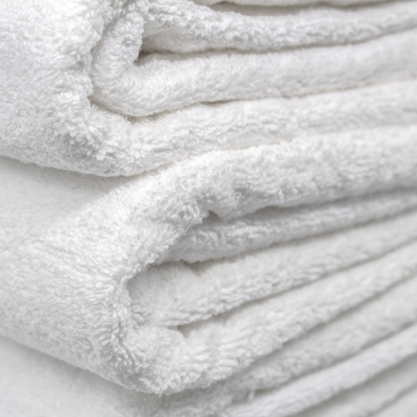 Toalla De Baño 100% Algodón Suave, Blanca 90x150cm - Image 2