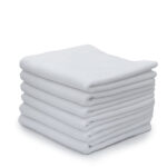 Tapete para Baño Blanco Liso 50X75 300 gramos 100% Algodón, 30 piezas.